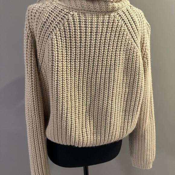 Moon & Madison Cream Chunky Knit Turtleneck Sweater - Picture 8 of 11